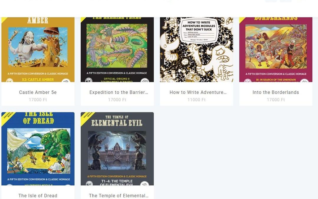 Goodman Games könyvek