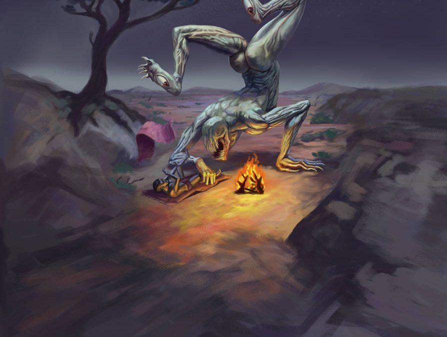 Aigamuxa, az afrikai horror lény